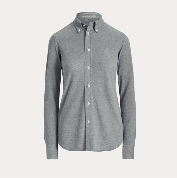 Knit Cotton Oxford Shirt JA uniforms