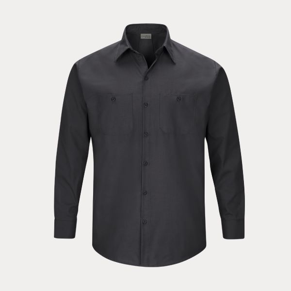 MEN’S LONG SLEEVE WORK SHIRT – JA uniforms